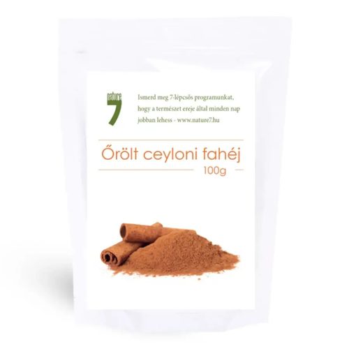 Nature7 ceyloni fahéj 100g őrölt