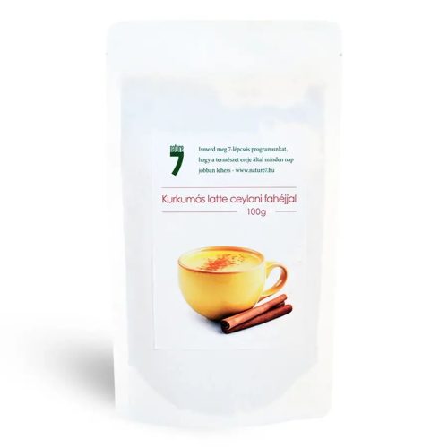 Nature7 kurkumás latte ceyloni fahéjjal 100g