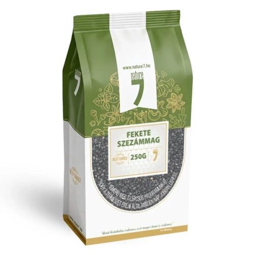 Nature7 szezámmag fekete 250g