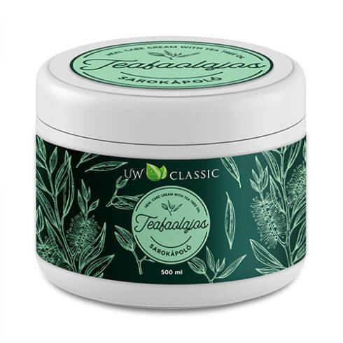 UW Classic Teafaolajos sarokápoló krém 500ml