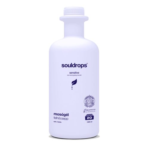 Souldrops Felhőcsepp szenzitív mosógél (1300 ml)