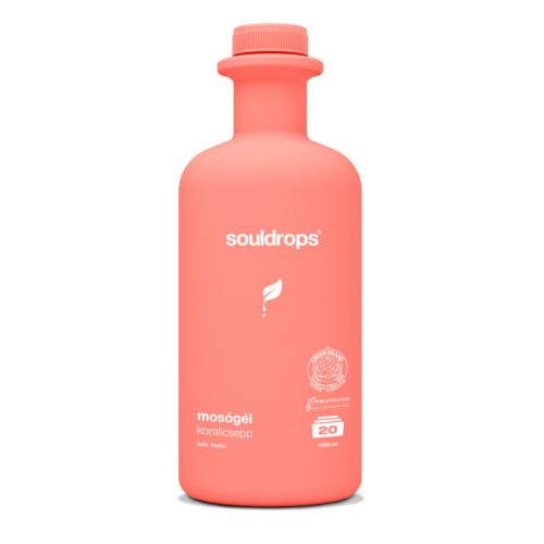 Souldrops Korallcsepp mosógél színes ruhákhoz (1300 ml)