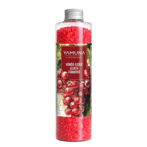 Yamuna Vörös szőlő illatú fürdősó 265 g