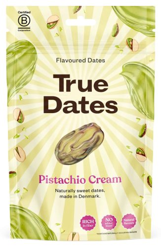 True Dates magnélküli ízesített datolya - Creamy Pistachio 100g